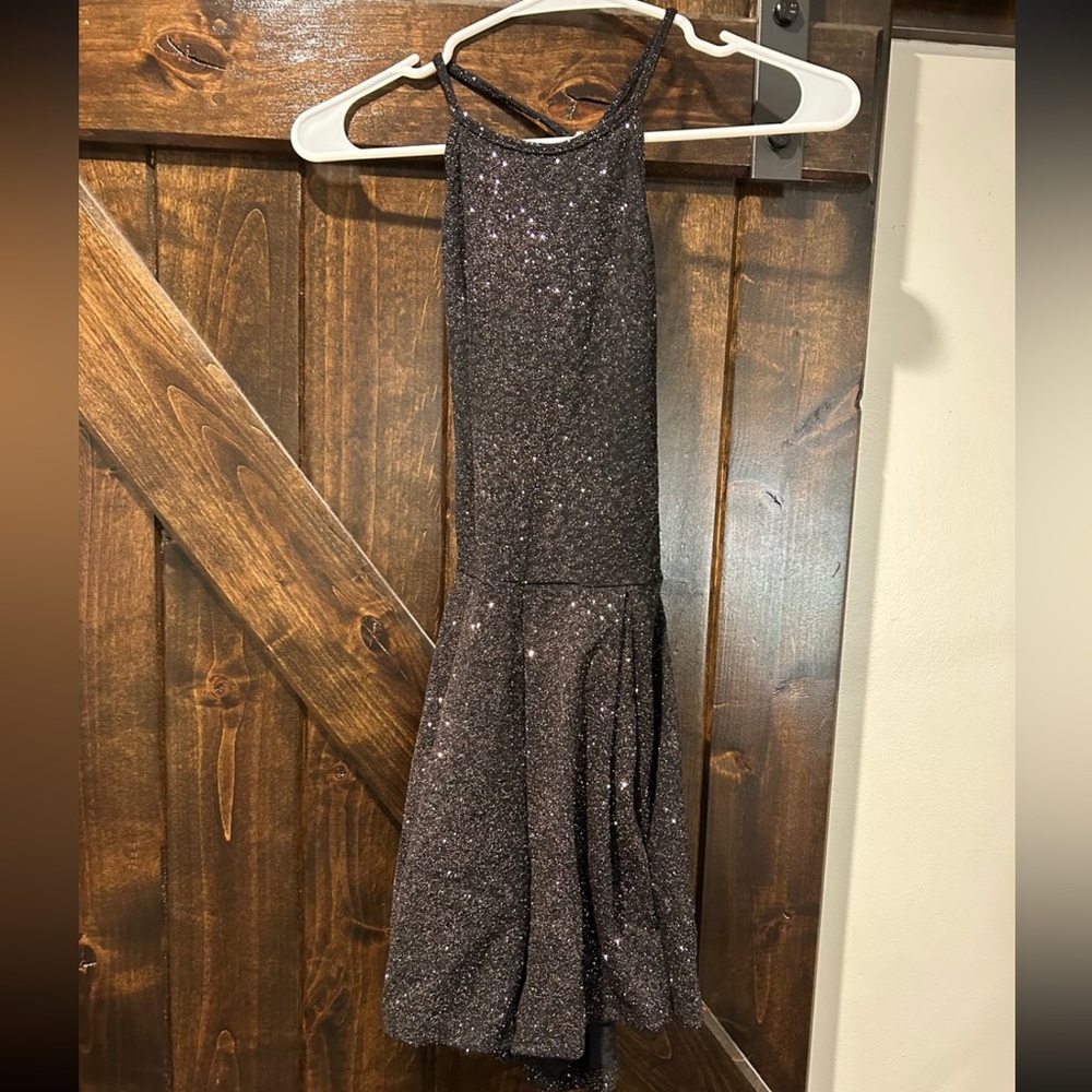 Windsor Glitter Romper Dress